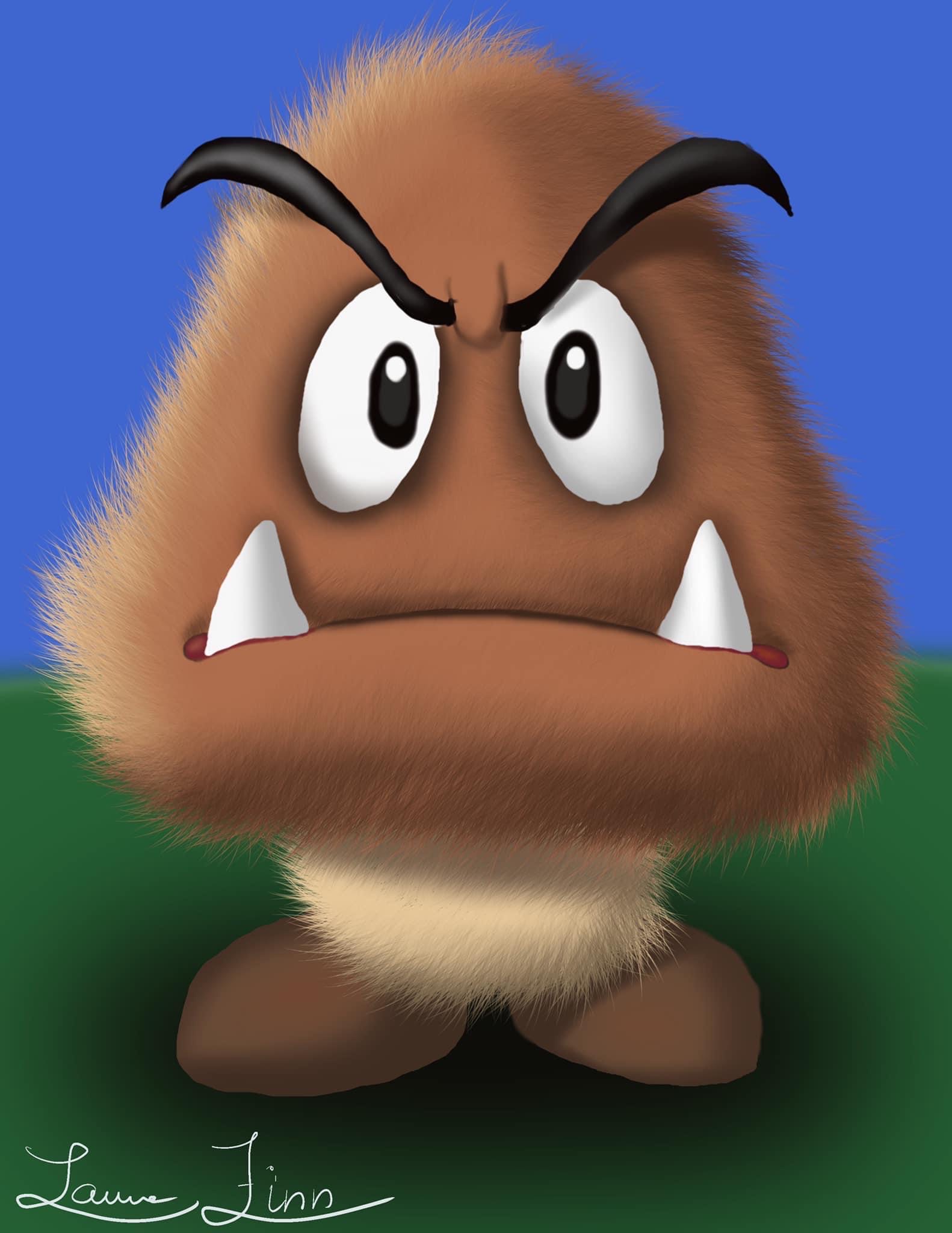 Pudding Goomba Goomba by laurafinnart on DeviantArt