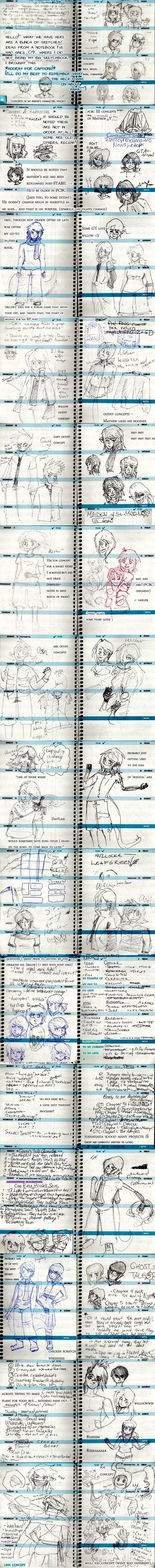 Notebook Sketches/Notes (Part 1)