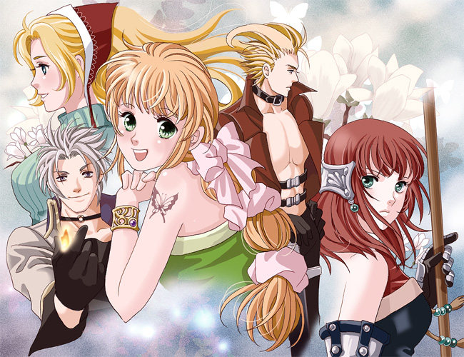 Saga Frontier 2-Ginny's team