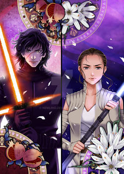 Kylo Ren and Rey