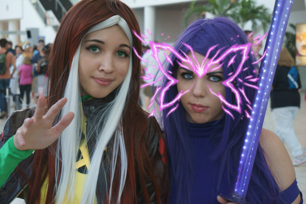 Rogue and Psylocke