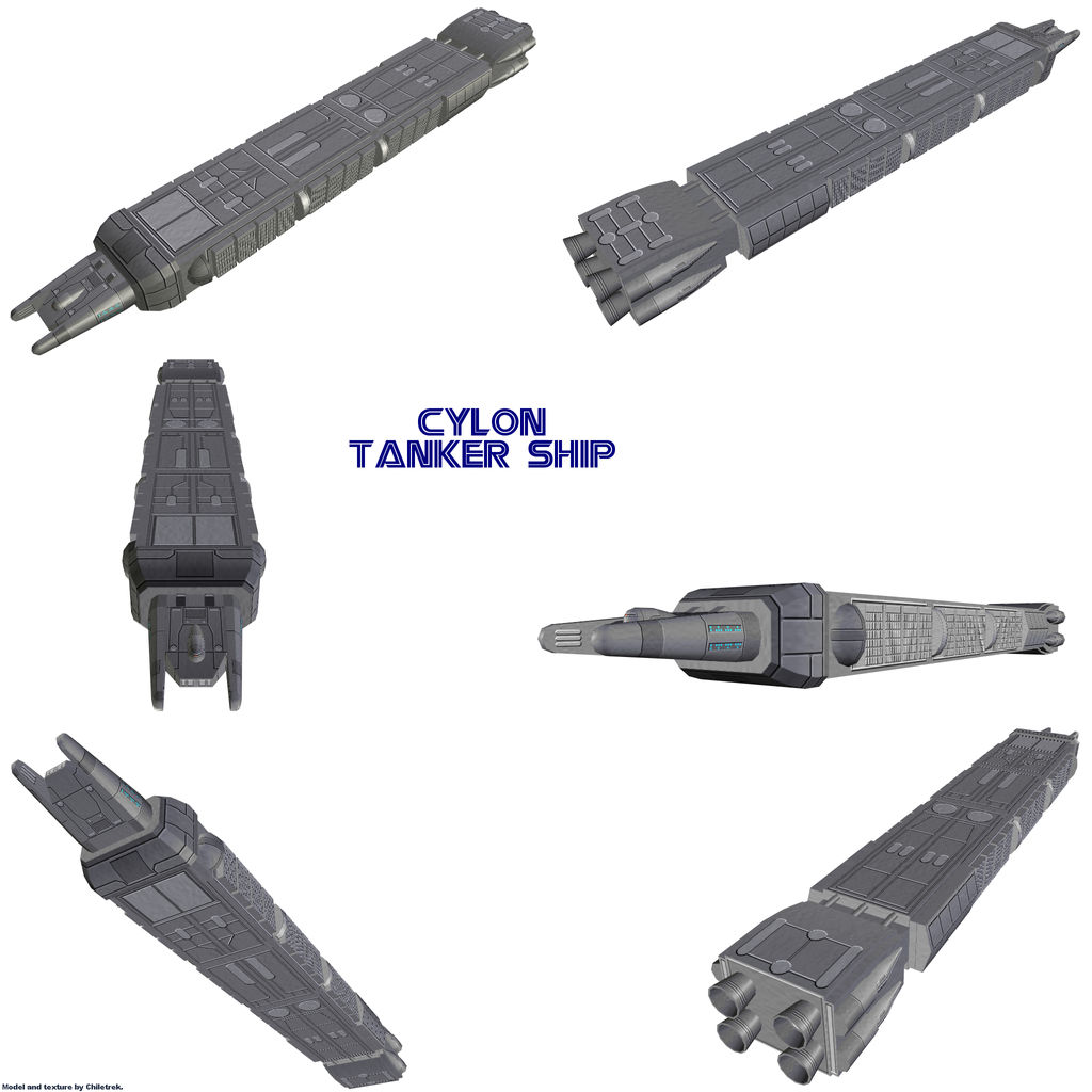 Cylon Tanker Ship by Chiletrek on DeviantArt