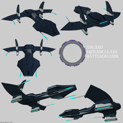 Asgard Battlecruiser 1