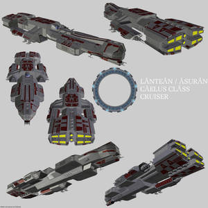 Lantean Caelus Cruiser