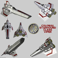 Colonial (TOS) Fighter Starhound