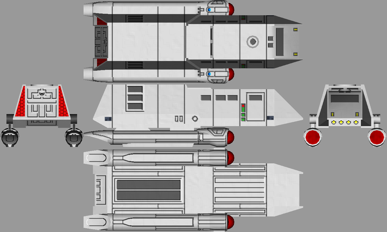 Type 8 Shuttlecraft Starfleet Shuttlecraft 01 render by Chiletrek on DeviantArt
