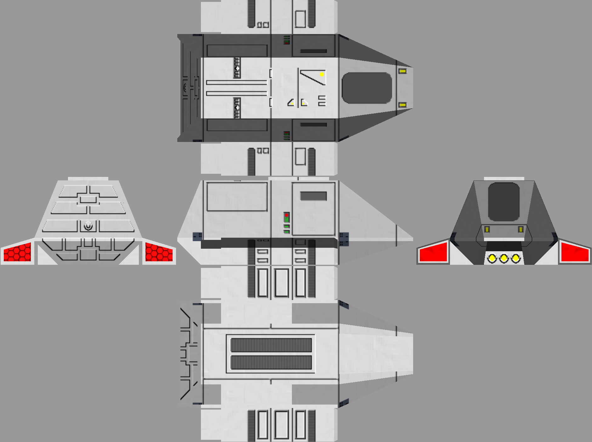 Starfleet Sensor Pod Starfleet Shuttlepod 01 render by Chiletrek on DeviantArt