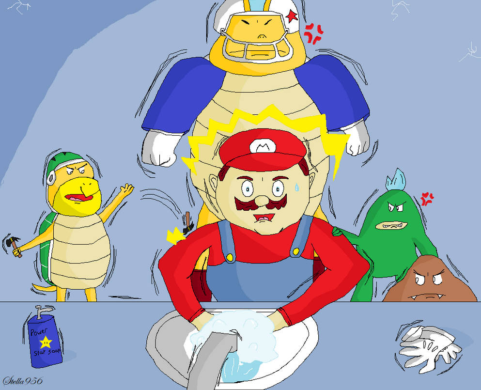 Mario's Doom by GhostNick956 on DeviantArt