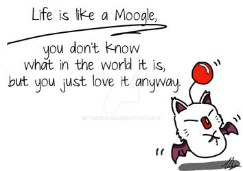 Life is like a Moogle