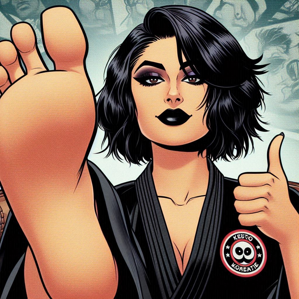 Rhea Ripley Karate feet close up by Kicksoles on DeviantArt