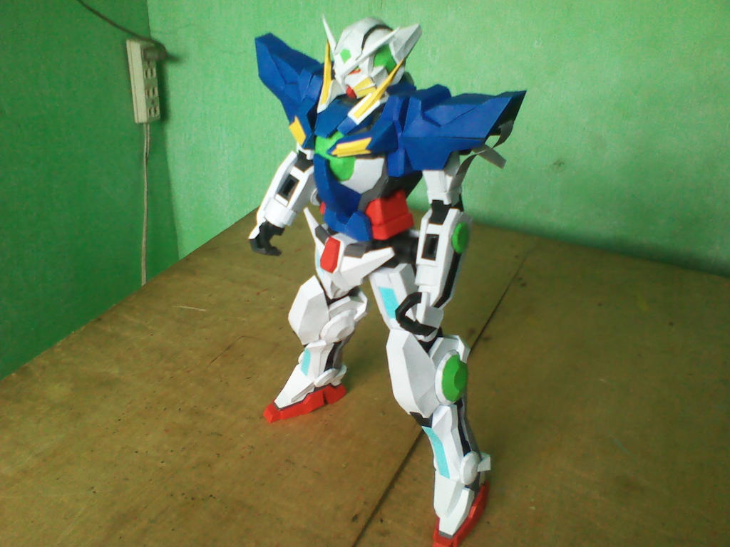 Papercraft Gundam Exia by MarcGo26 on DeviantArt