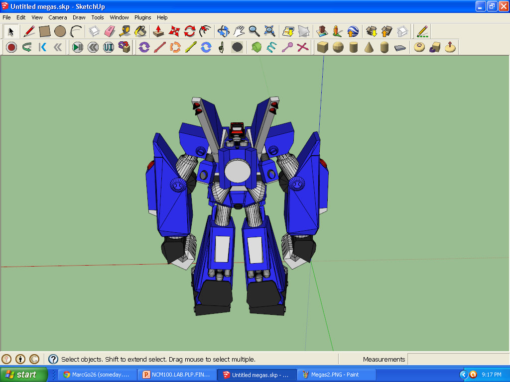 Megas XLR Project Extras: MEGAS in 3D 3