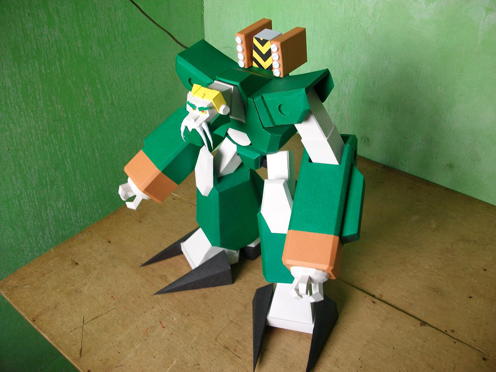 Papercraft Warmaster Gorrath's Mech 2