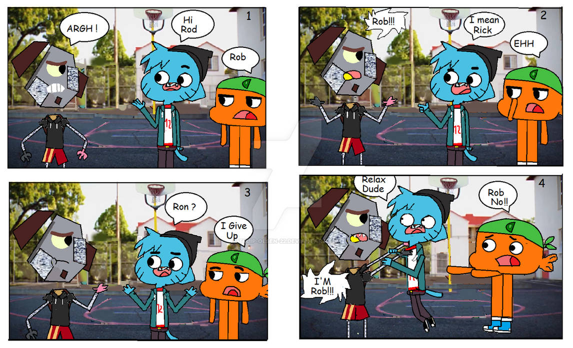 Gumball And Rob Comic 1 by Tulip-Olsen-22 on DeviantArt