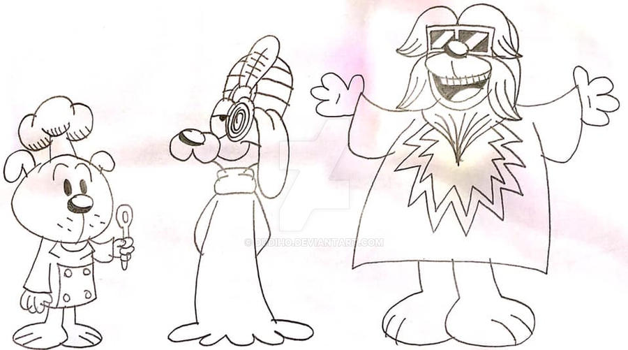 TV Colosso characters in The Loud House style 2 by dudiho on DeviantArt