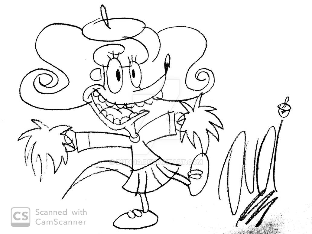 Patsy cheerleading by dudiho on DeviantArt
