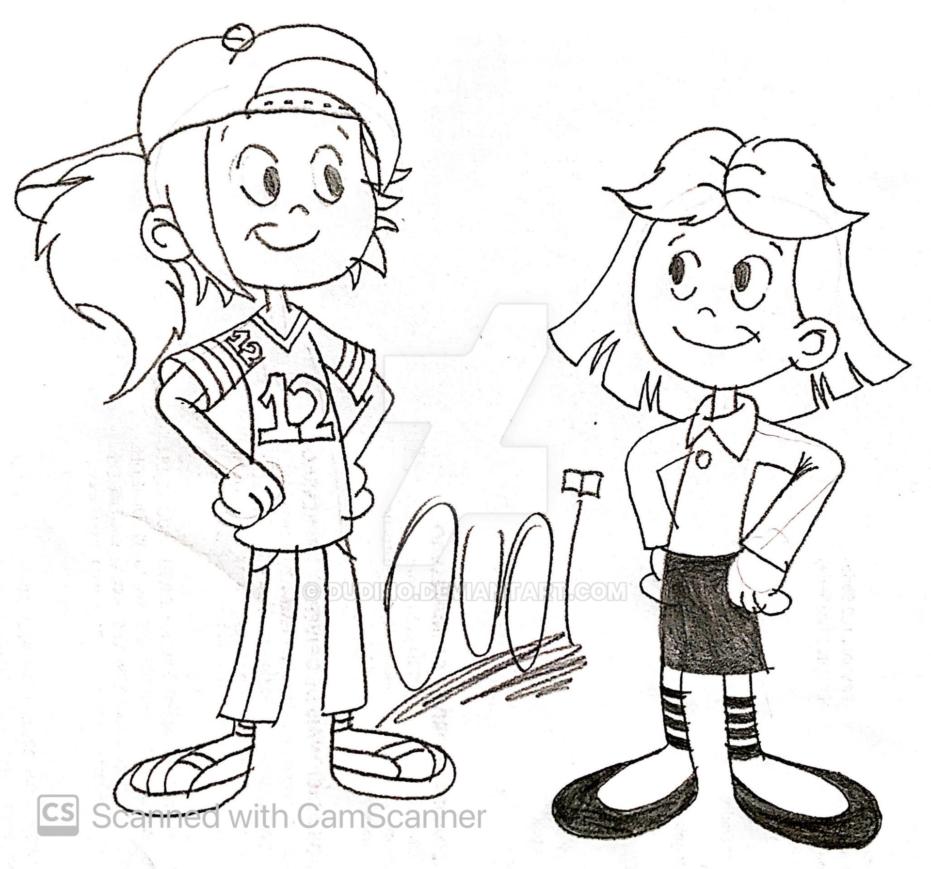 Kristy Thomas and Emily Elizabeth by dudiho on DeviantArt