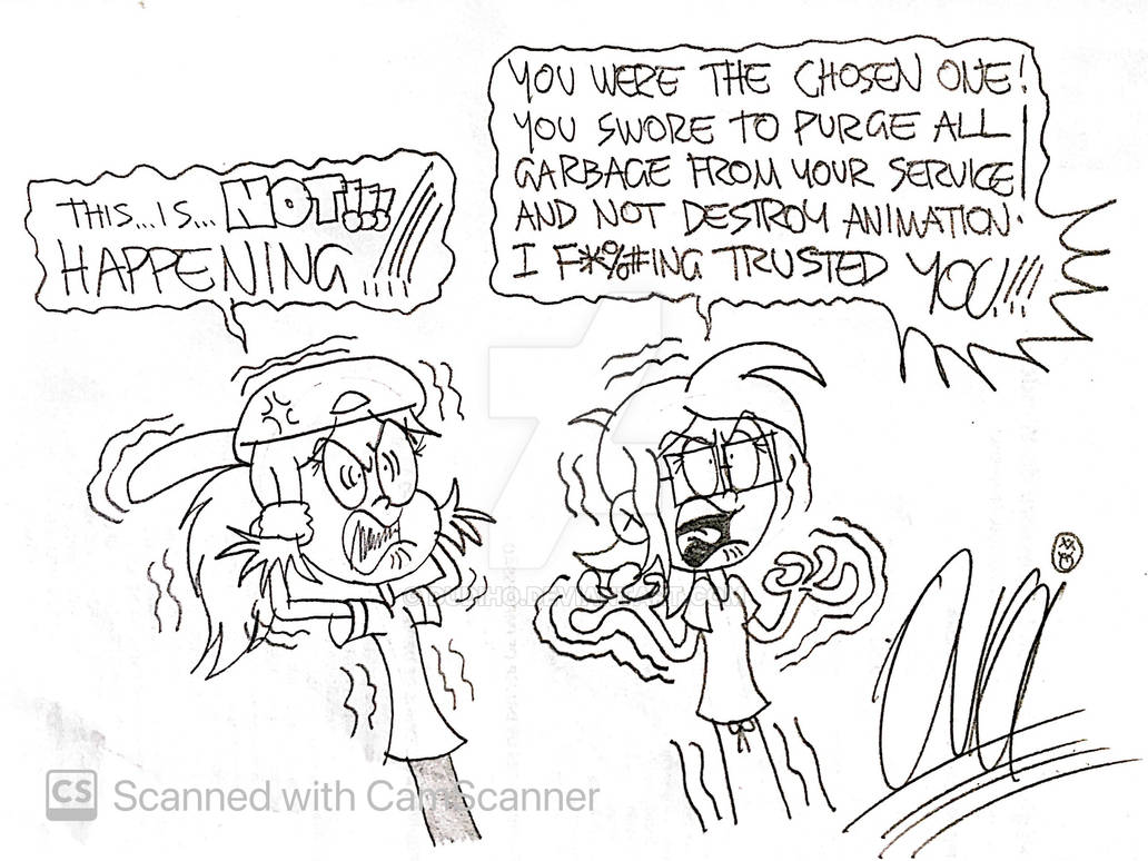 Hunter Riley Weird Riley and Hunter furious at WB Discovery by dudiho on DeviantArt