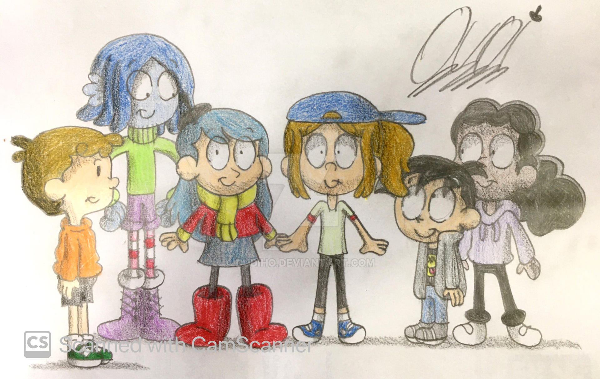 David, Ruby, Hilda, Riley, Max and Frida by dudiho on DeviantArt