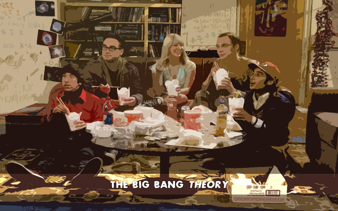 The big bang theory by Black-Pixel