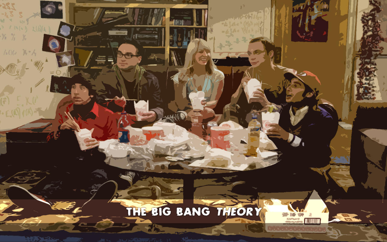 The big bang theory by Black-Pixel