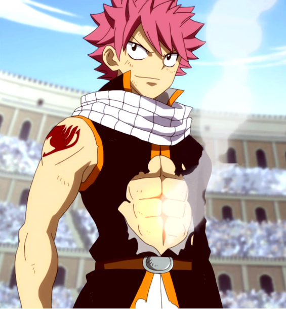 Natsu burned off the dragon's claw by KagomeChan27 on DeviantArt