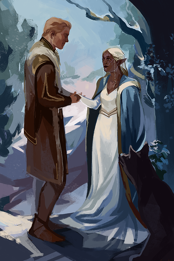 Cullen Rutherford and Moonkeep Lavellan