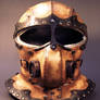 Steampunk Helmet Front View