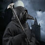 Plague Doctor Wearing the Stiltzkin Mask