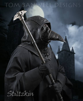 Plague Doctor Wearing the Stiltzkin Mask
