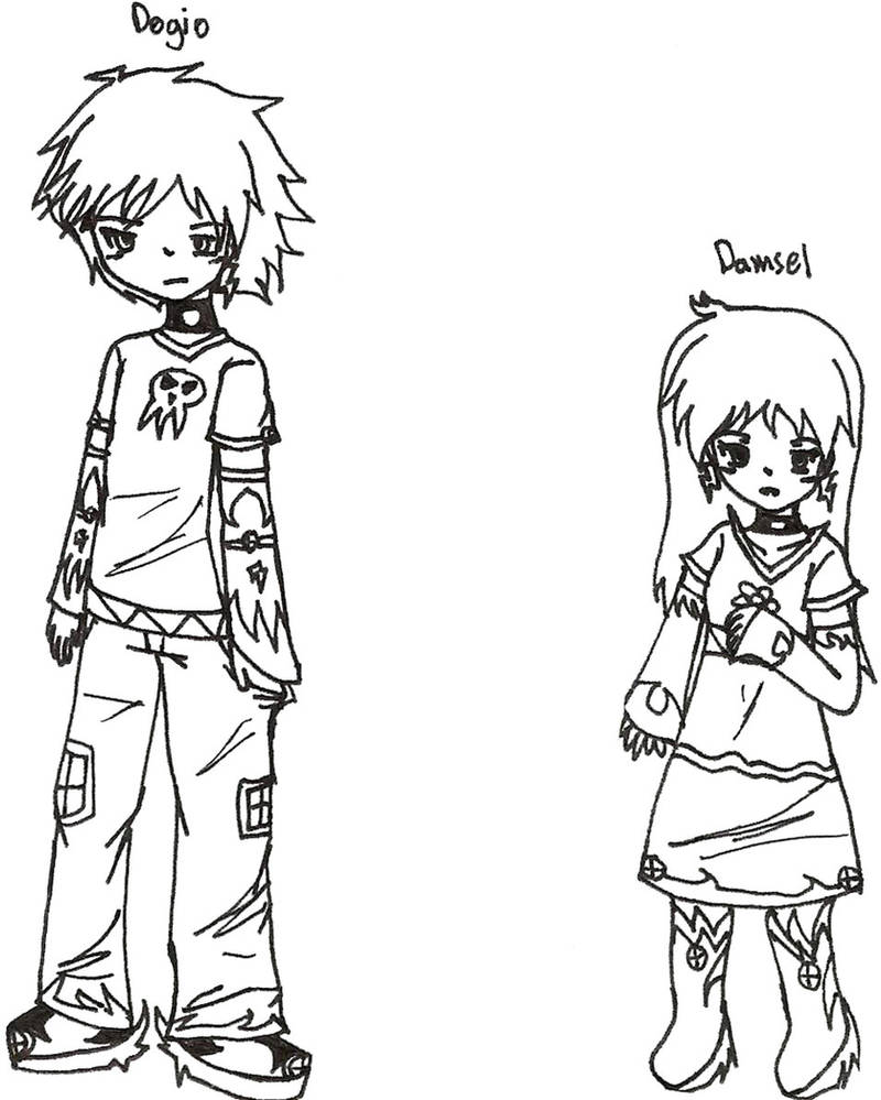 Dogio Dogio and Damsel by costa17 on DeviantArt