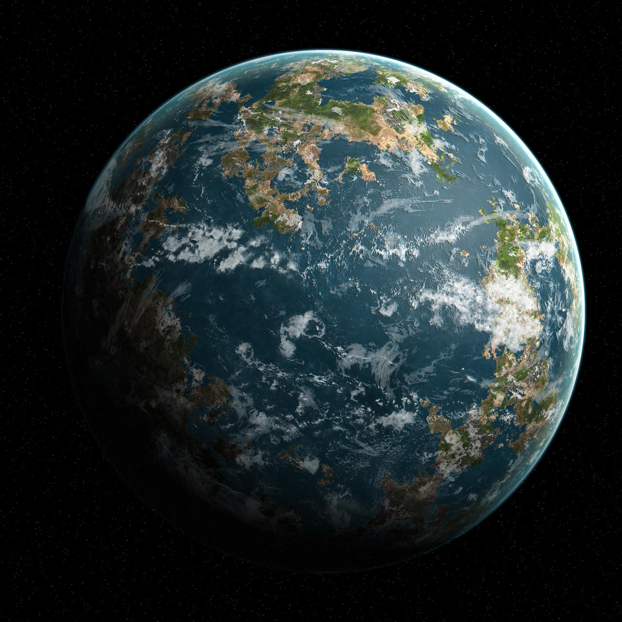 Earth planet by MhsmDK on DeviantArt
