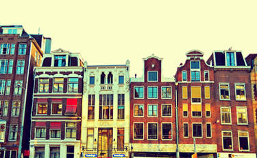 Amsterdam canal houses