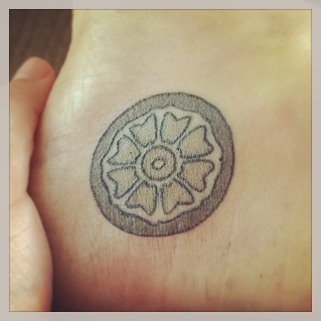 White Lotus Pai Sho Tile Tattoo By Zutarart On Deviantart