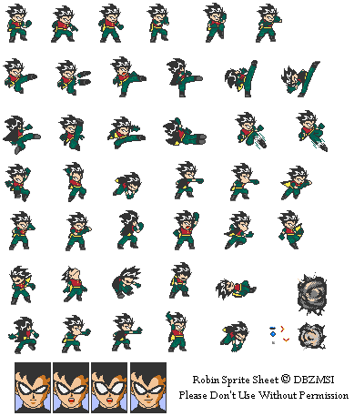Robin Sprite TT: Robin Sprite by DBZMSI on DeviantArt