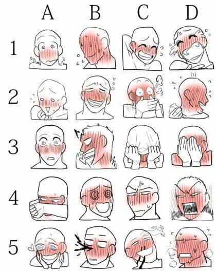 Blushing face challenge by GeekyRioluGamer678 on DeviantArt Blushing face challenge by GeekyRioluGamer678 on DeviantArt