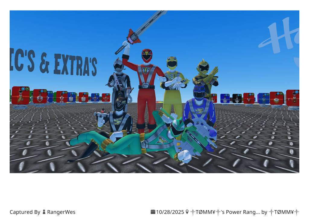 Power rangers photo op by RiolutheCyanoctoling on DeviantArt
