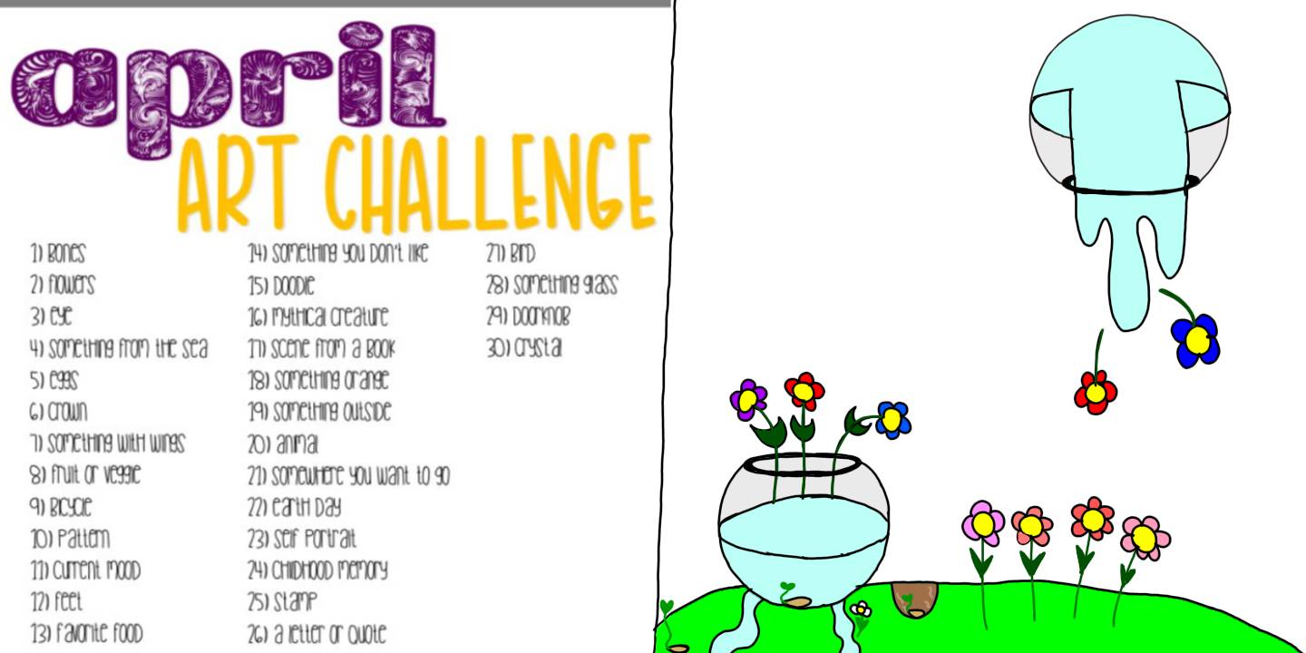 April art challenge day 2 by Ih8you12 on DeviantArt