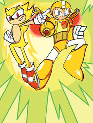 Super Sonic  Super Megaman