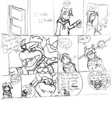 Unfinished Bowser comic