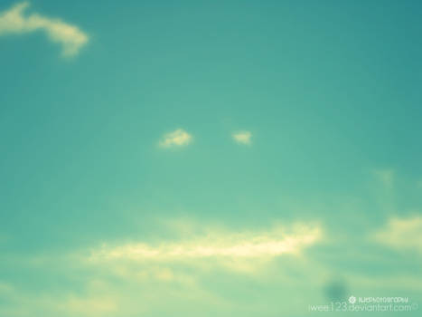 Smile on the sky'