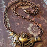 Steampunk Claddagh Necklace