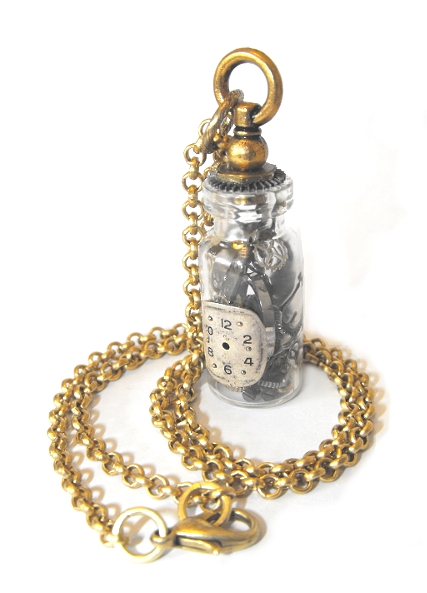 Steampunk Vial Necklace 2 by JLHilton