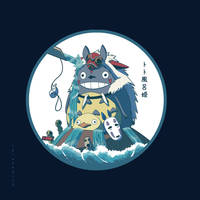 Princess Totoro Bathtime !