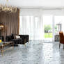 What is better: marble tiles or big marble slabs?