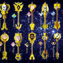 The 12 Zodiac Keys and Sprites in Fairy Tail