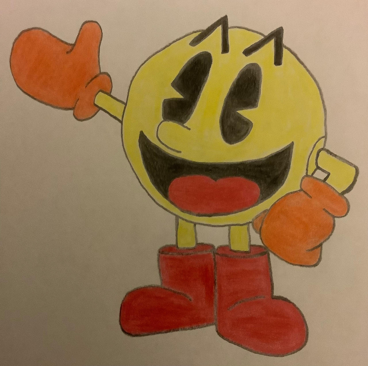 Pac Man Rage Deviantart Pac-Man by Philip-Mojica on DeviantArt