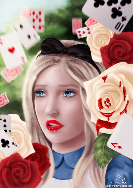 Alice In Wonderland By EdaHerz On DeviantArt alice-in-wonderland-by-edaherz-on-deviantart