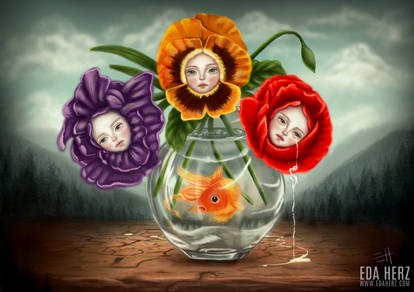 Three Flowers