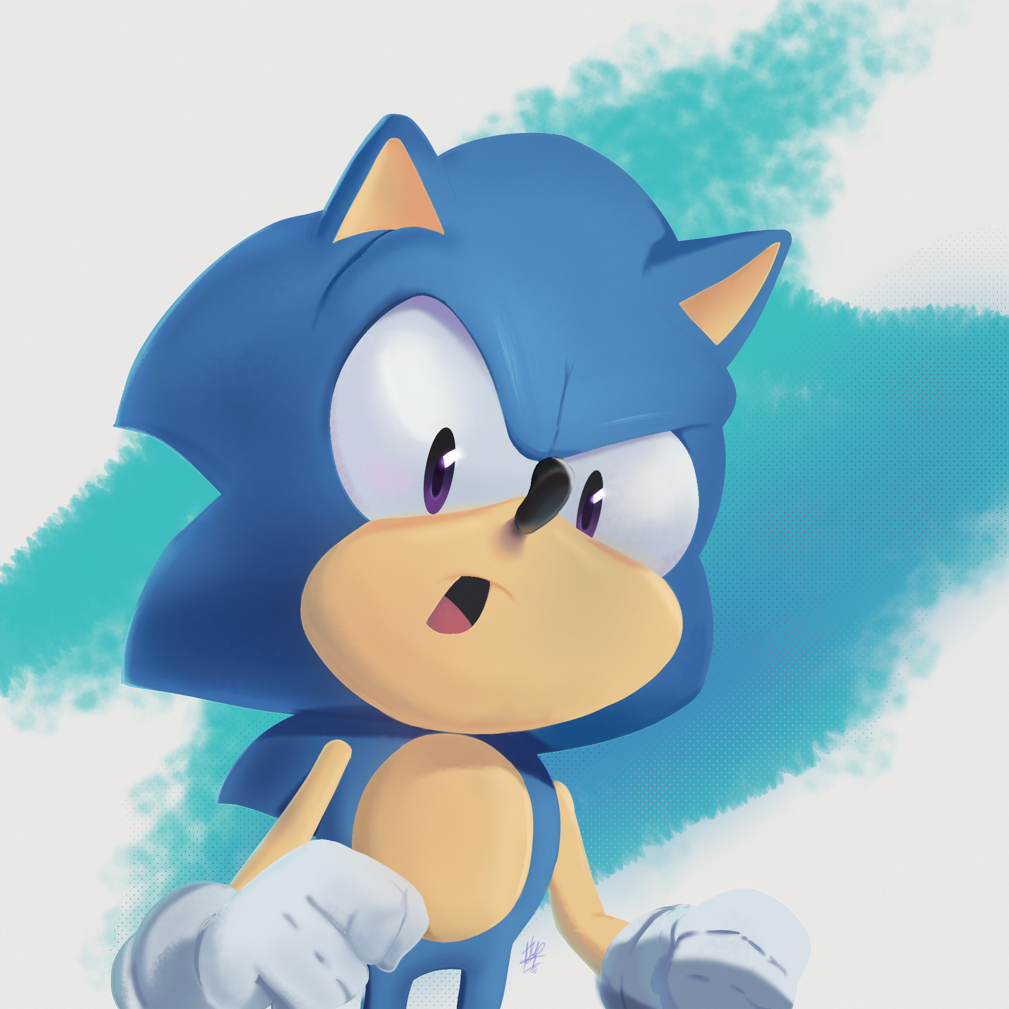 Classic Sonic Fan Art by M4ttCh2306 on DeviantArt